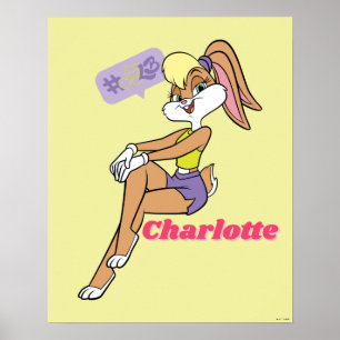 Lola Sitting Poster