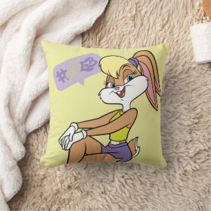 Lola Sitting Throw Pillow