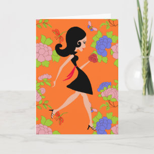 Lola the Shopaholic Card