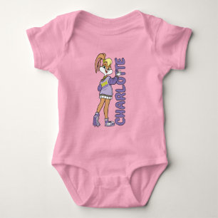 Lola TUNE SQUAD™ Varsity Heart Baby Bodysuit