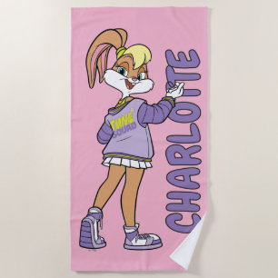 Lola TUNE SQUAD™ Varsity Heart Beach Towel