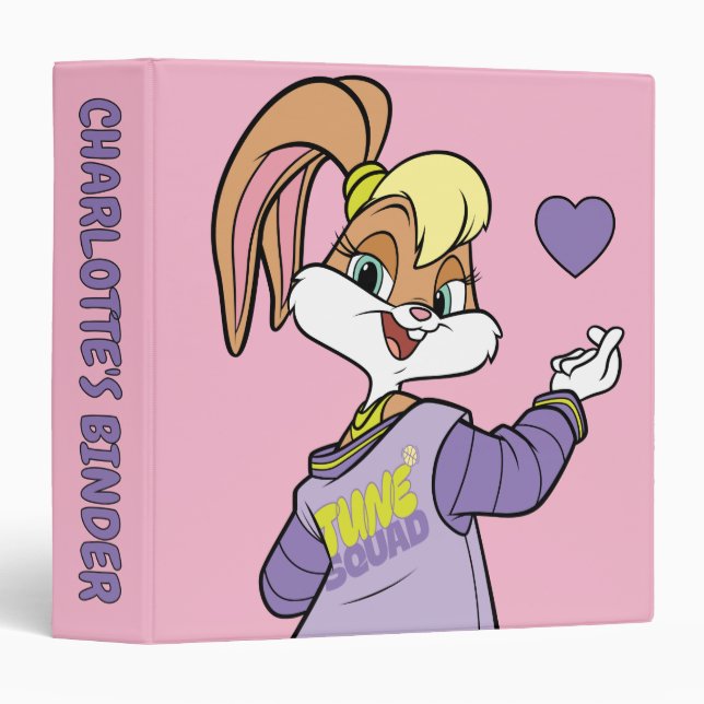 Lola TUNE SQUAD™ Varsity Heart Binder (Front/Spine)