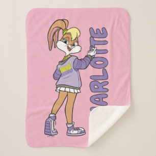 Lola TUNE SQUAD™ Varsity Heart Sherpa Blanket