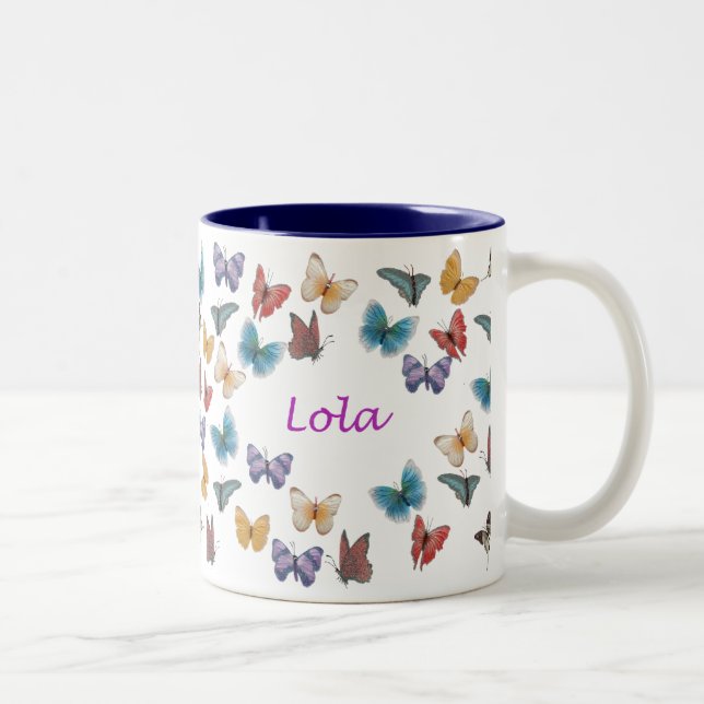 Lola Two-Tone Coffee Mug (Right)