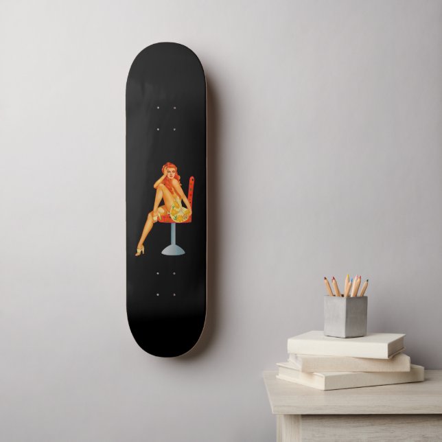 Lola Vintage Skateboard Wall Art (Art mural)