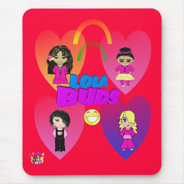 lolabudshearts mousepad (Front)