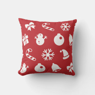 Lolailo 12 Merry Christmas/Feliz Navidad Throw Pillow
