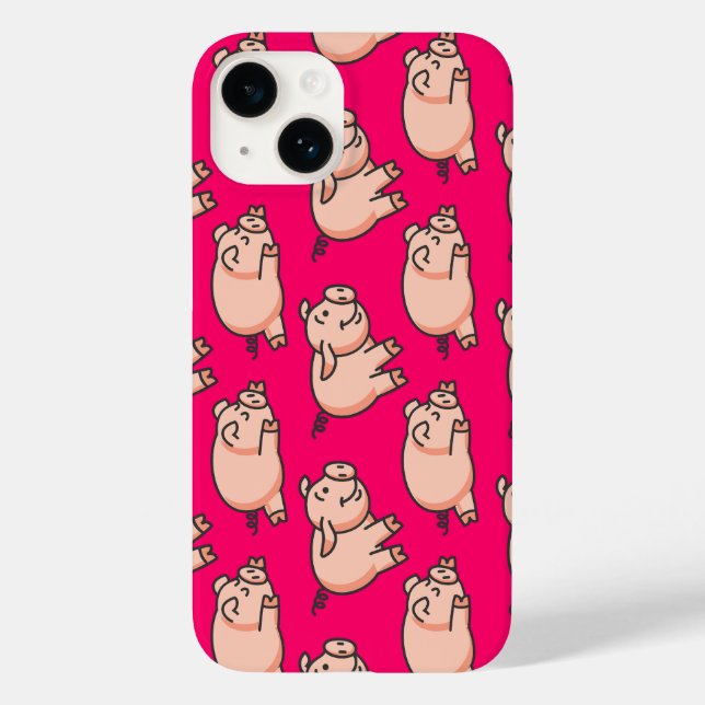 Lolailo 19 Oink Oink Case-Mate iPhone Case (Back)
