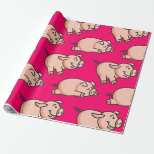 Lolailo 19 Oink Oink Wrapping Paper