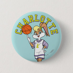 Lola's Basketball Spin 2 Inch Round Button