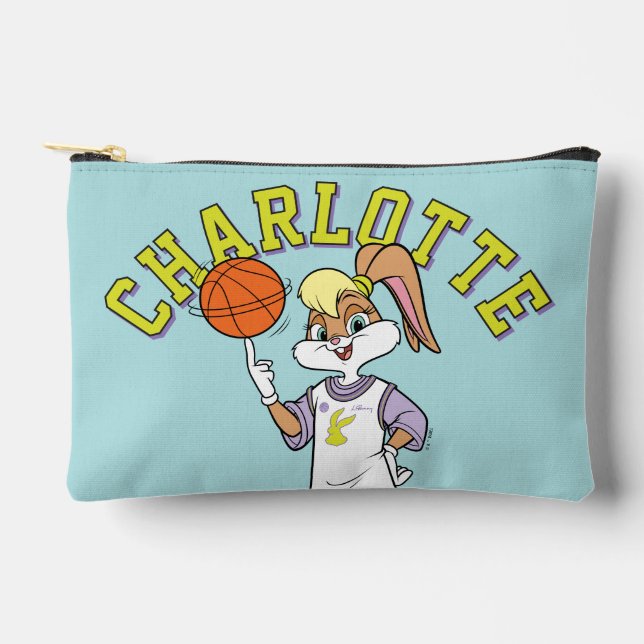 Lola's Basketball Spin Accessory Pouch (Front)