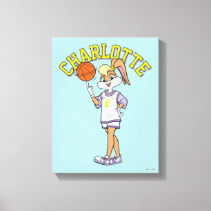 Lola's Basketball Spin Canvas Print