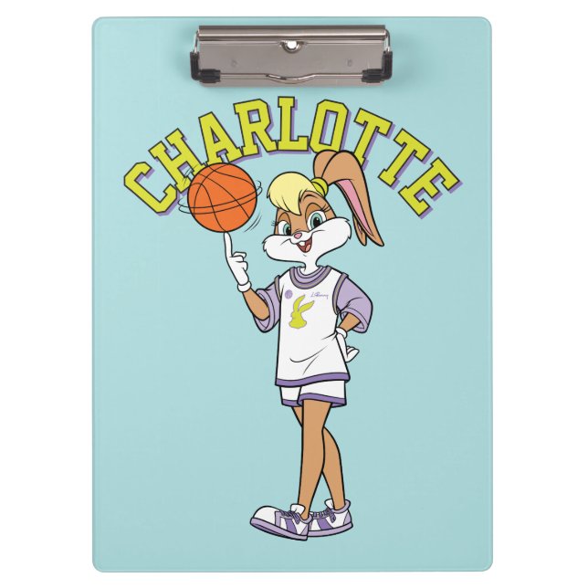 Lola's Basketball Spin Clipboard (Front)