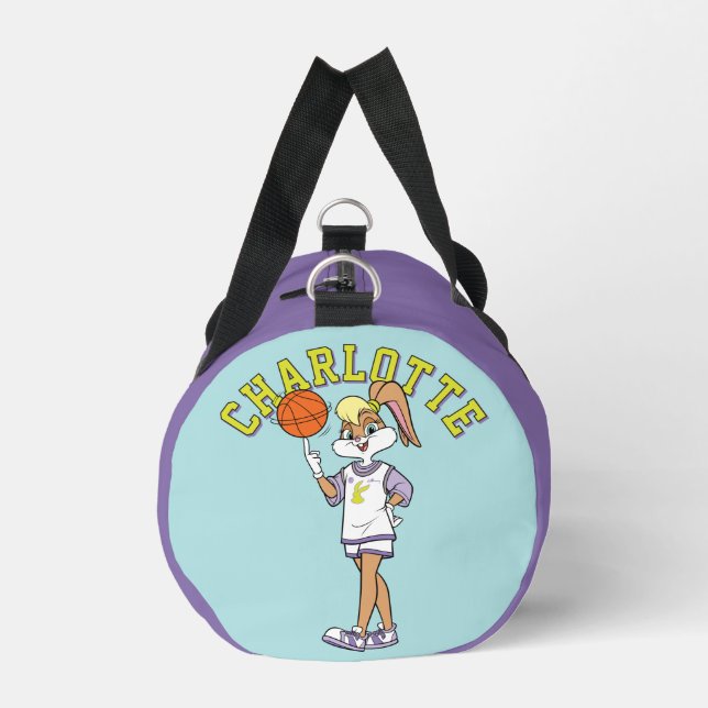 Lola's Basketball Spin Duffle Bag (Left)