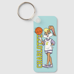 Lola's Basketball Spin Keychain
