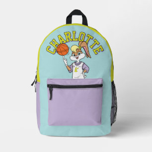 Lola's Basketball Spin Printed Backpack