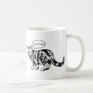 lolcat - i can has? coffee mug