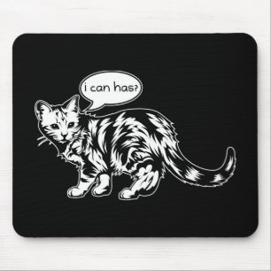 lolcat - i can has? mouse pad