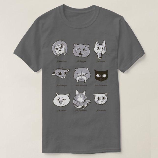 LOLcat Taxonomy  T-Shirt (Design Front)