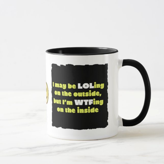 LOLing On The Outside Coffee Mug (Right)