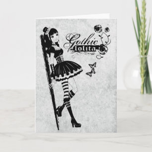 Lolita greeting card