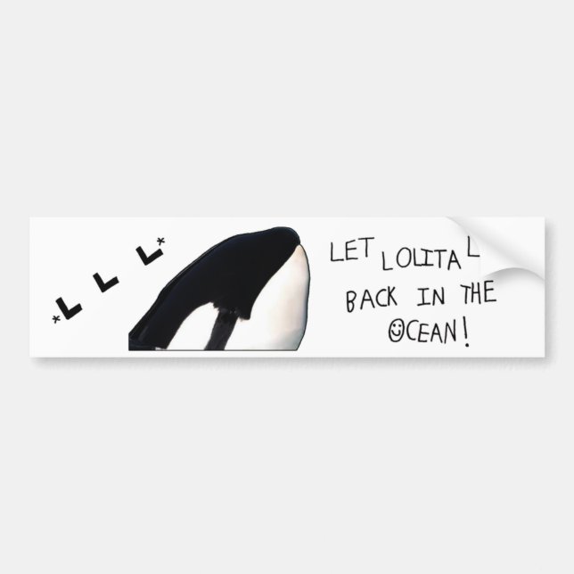 Lolita retirement Bumper Sticker (Front)