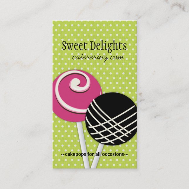 Lolli durcit des cartes de visite (Devant)