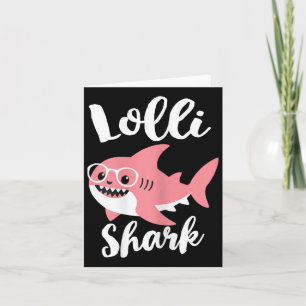 Lolli Shark Mother's Day Grandma Funny Card