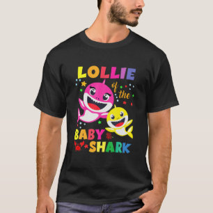 Lollie Of The Birthday Shark Dad, Mom Matching Fam T-Shirt