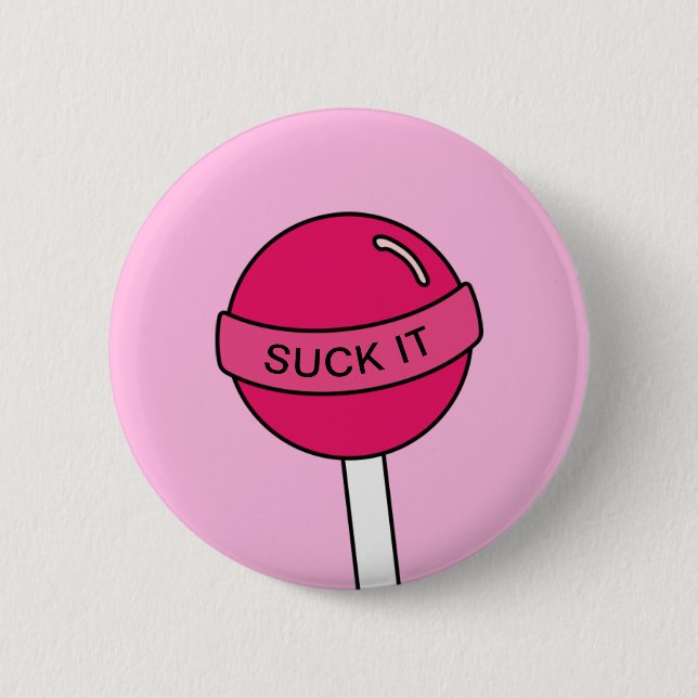 Lollipop 2 Inch Round Button (Front)