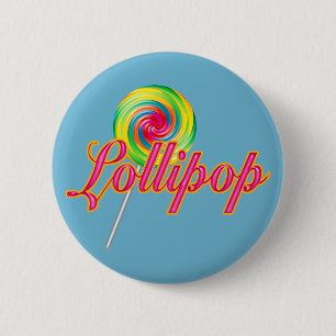 Lollipop 2 Inch Round Button