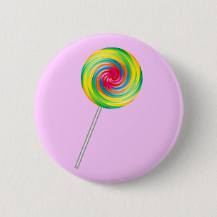 Lollipop 2 Inch Round Button