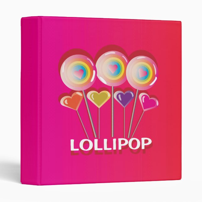 LOLLIPOP BINDER (Front/Spine)