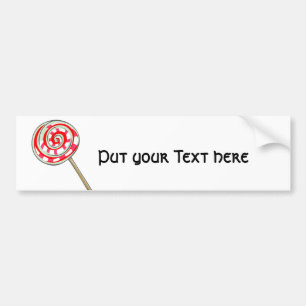 Lollipop Bumper Sticker