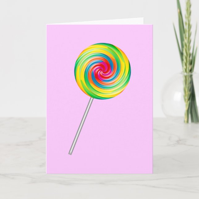 Lollipop Card (Front)
