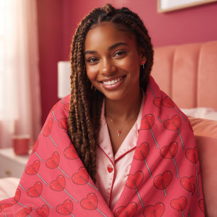 Lollipop Fleece Blanket