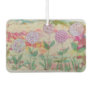 Lollipop Flowers Air Freshener