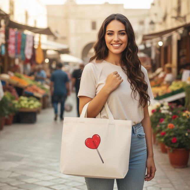 Lollipop Grand Sac fourre-tout (Créateur téléchargé)
