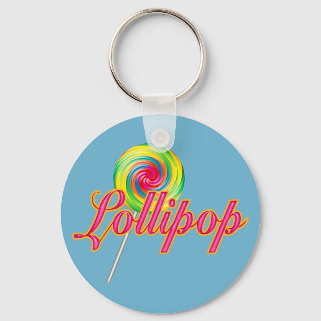 Lollipop Keychain (Front)
