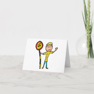 Lollipop Lady Card