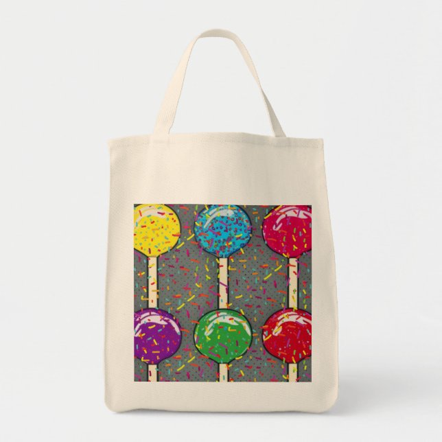 Lollipop Love Tote Bag (Front)