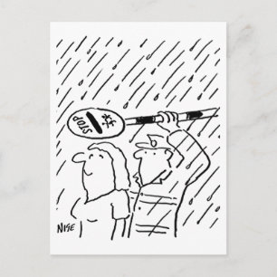 Lollipop Man is Chivalrous Postcard