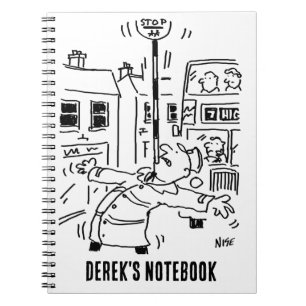 Lollipop Man is Showing Off Notebook