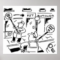 Lollipop Men are Playing Tennis