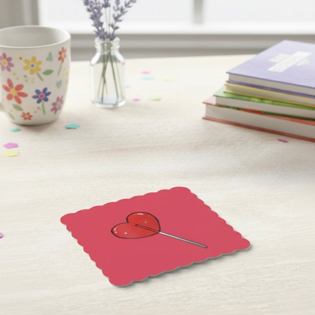 Lollipop Paper Coaster (Creator Uploaded)