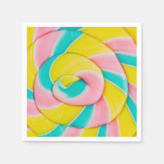 Lollipop paper napkins