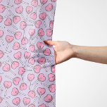 Lollipop Pattern, Pink Lollipops, Heart Lollipops Scarf<br><div class="desc">Cute,  fun and adorable pattern with pink lollipops on purple background. Modern and trendy gift,  perfect for the candy lover in your life.</div>