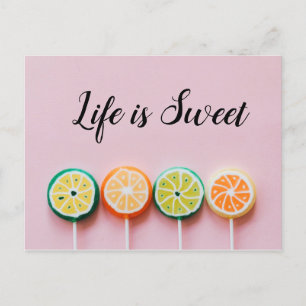 Lollipop Post Card