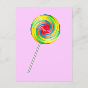 Lollipop Postcard