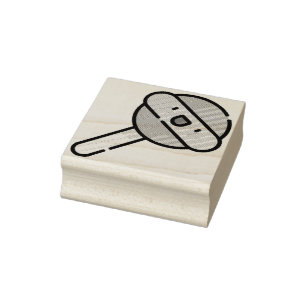 Lollipop Rubber Stamp